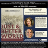 This is the flyer for Sonia Hernandez's book launch