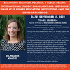 Poster for Melissa Whatley Talk