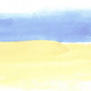 Painting of Ukrainian Flag